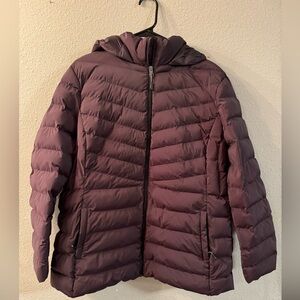 32 Degree Heat women’s packable puffer coat. Size XXL. Purple